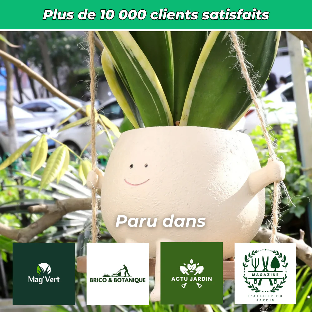 Pot de Fleurs Suspendu Design – Décoration de Jardin et Intérieur Élégante et Unique - Image 6