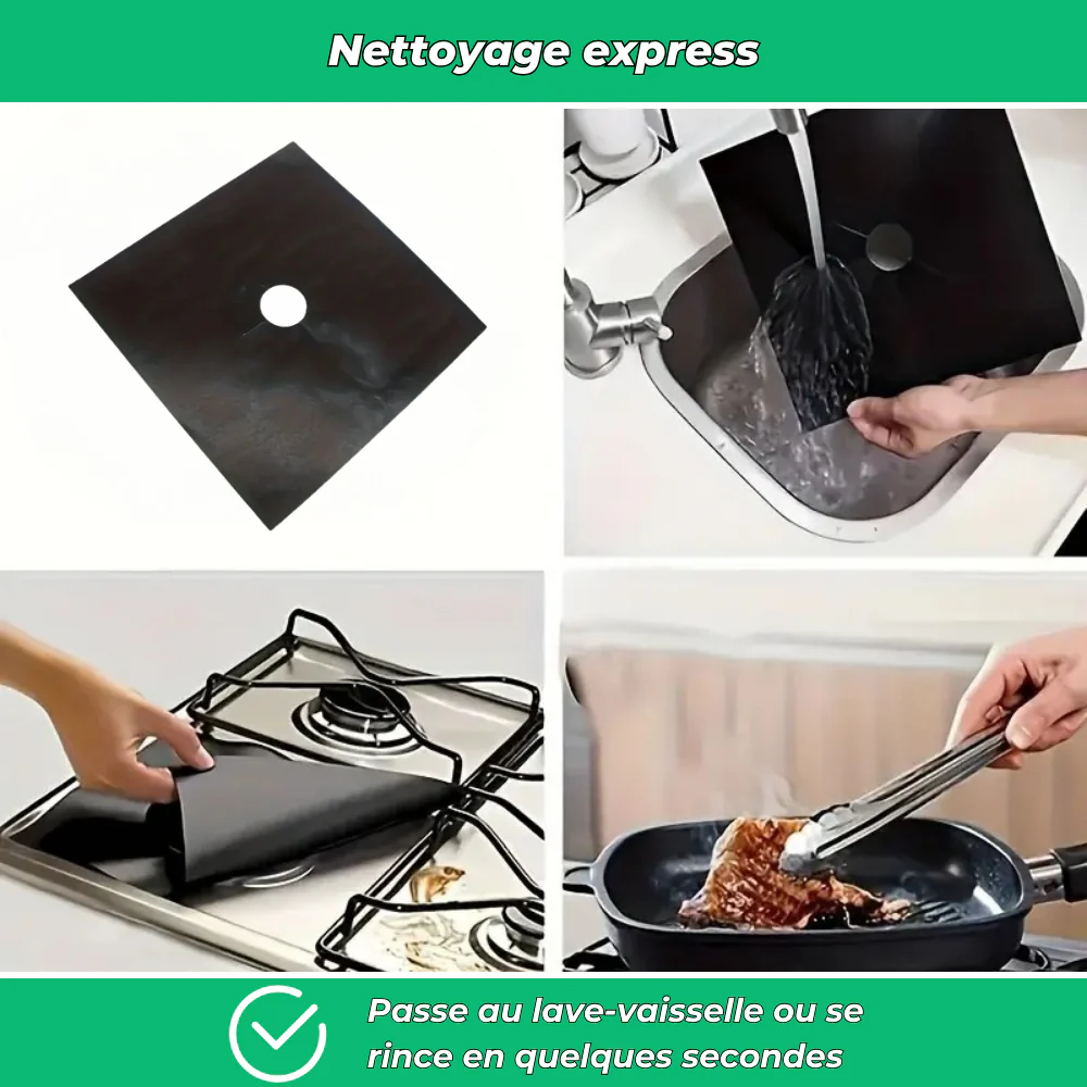 Protège-brûleurs réutilisables pour cuisinière - Image 4