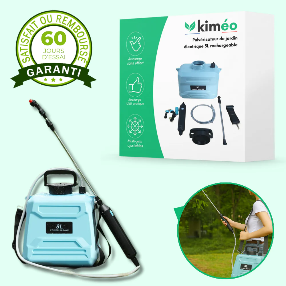 Pulvérisateur de jardin électrique 5L rechargeable - Image 2
