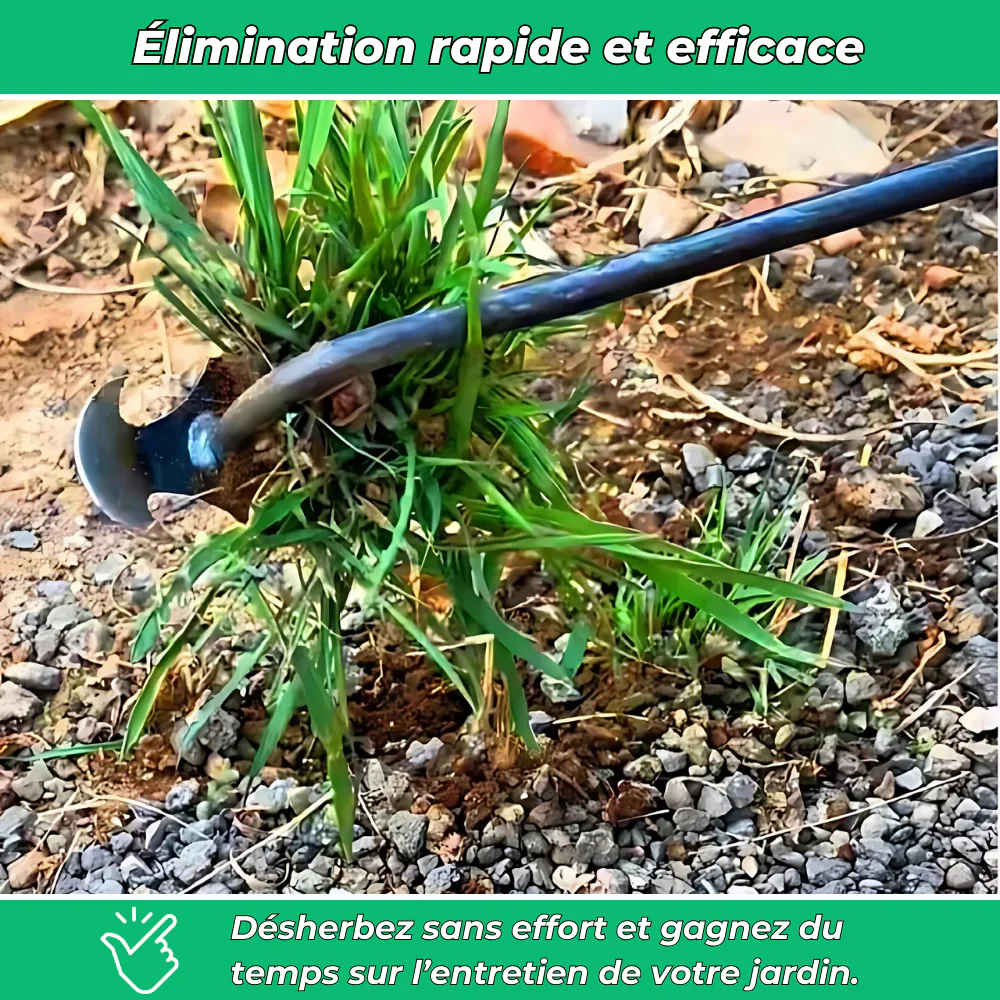 Râteau de Désherbage – Outil Multifonction pour Éliminer les Mauvaises Herbes efficacement - Image 3