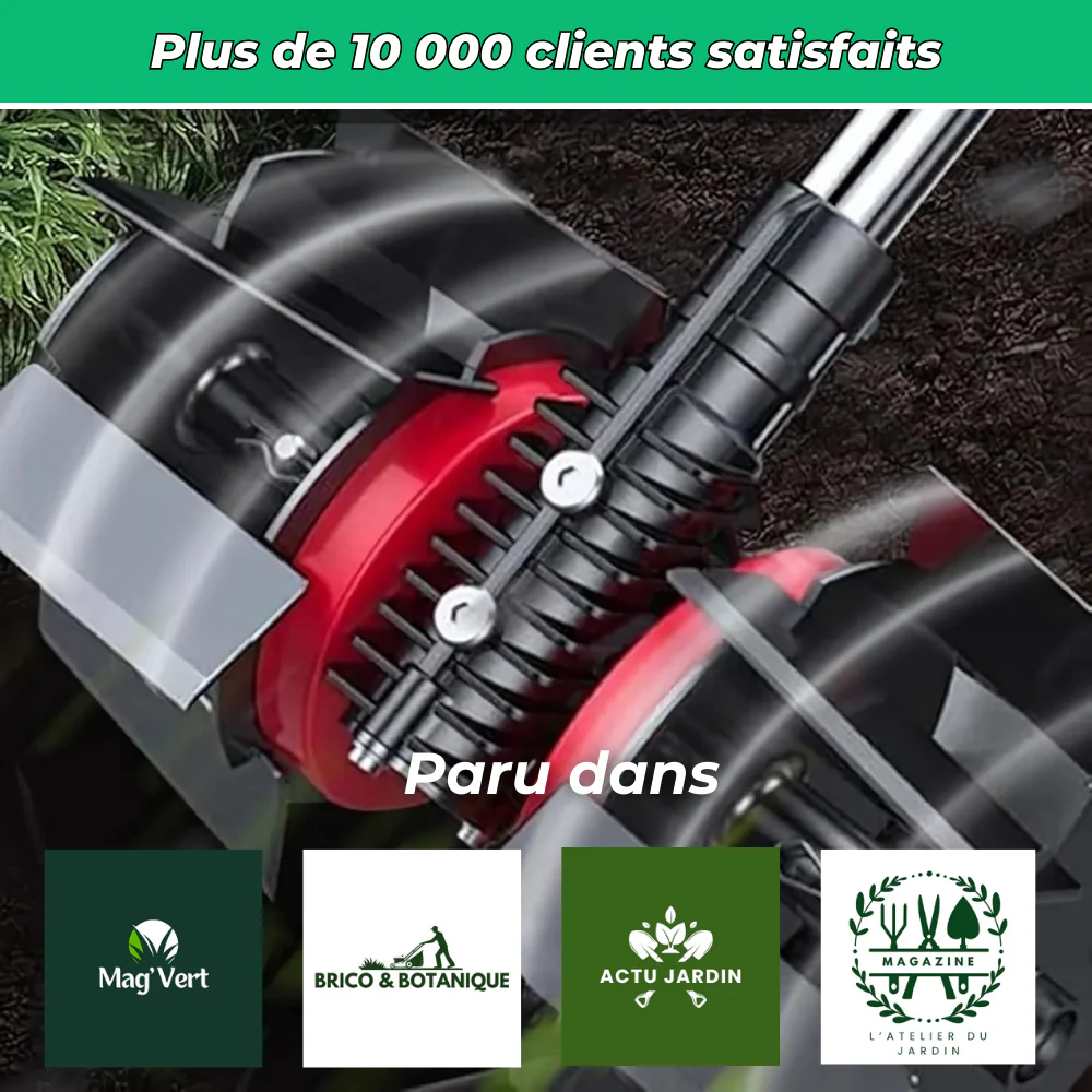 G700 PRO - Roue de Désherbage Multifonctions – Outil Efficace pour Entretien de Jardin et Élimination des Mauvaises Herbes - Image 10