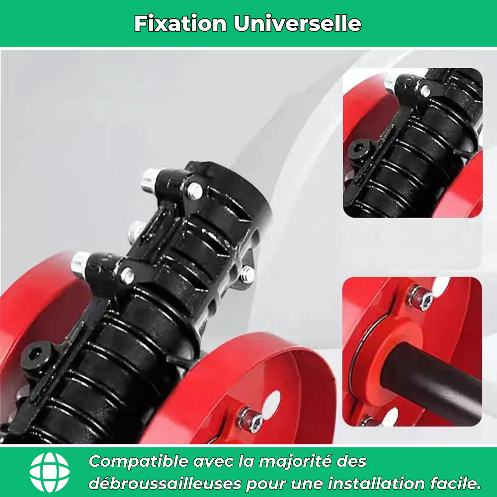 G700 PRO - Roue de Désherbage Multifonctions – Outil Efficace pour Entretien de Jardin et Élimination des Mauvaises Herbes - Image 7