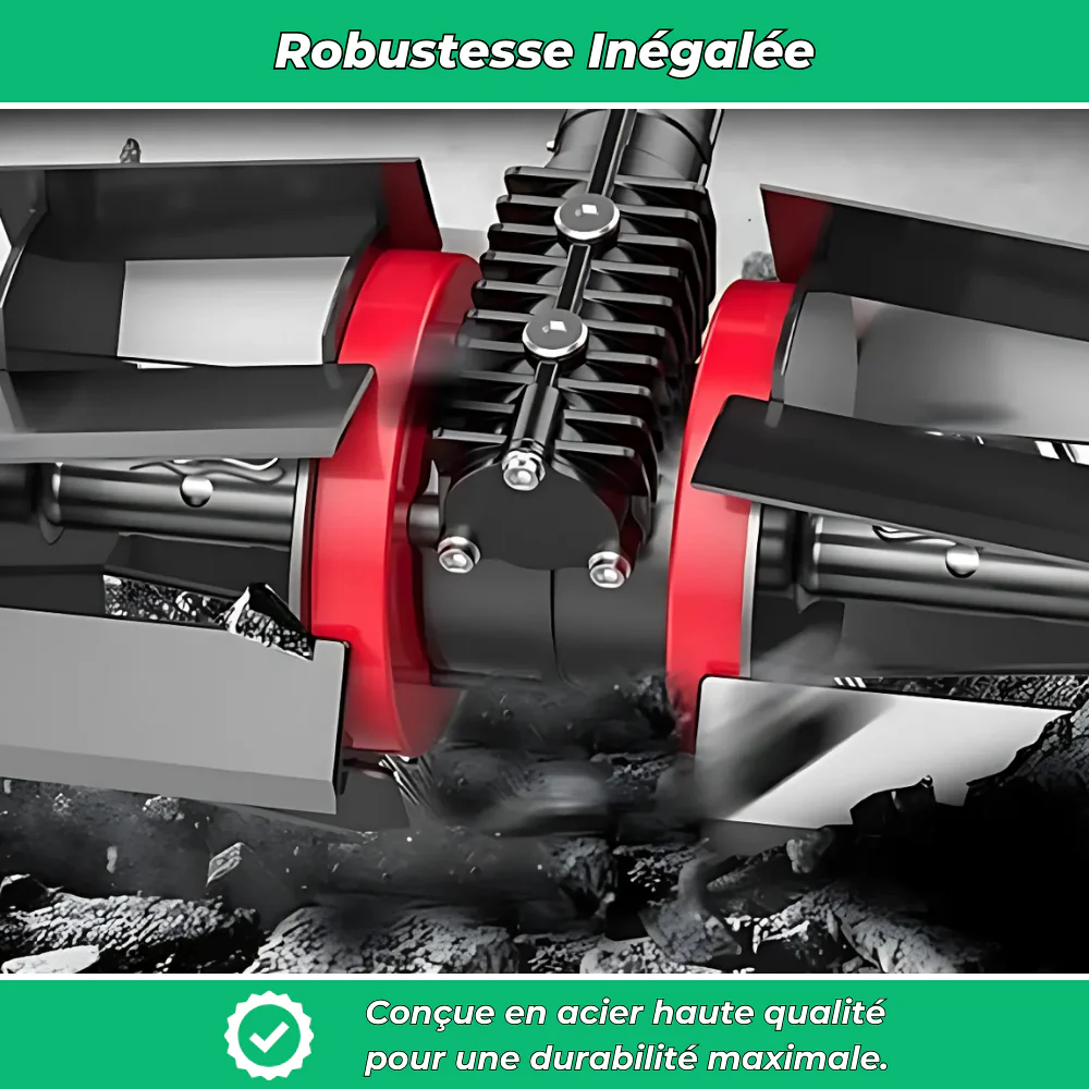 G700 PRO - Roue de Désherbage Multifonctions – Outil Efficace pour Entretien de Jardin et Élimination des Mauvaises Herbes - Image 9