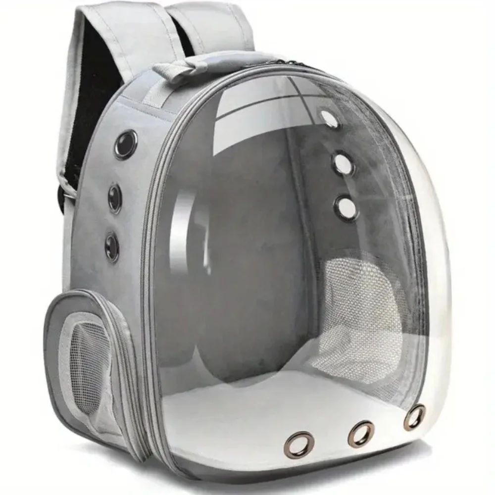 Sac à dos respirant pour chat – Fenêtre transparente et confort de transport - Image 8