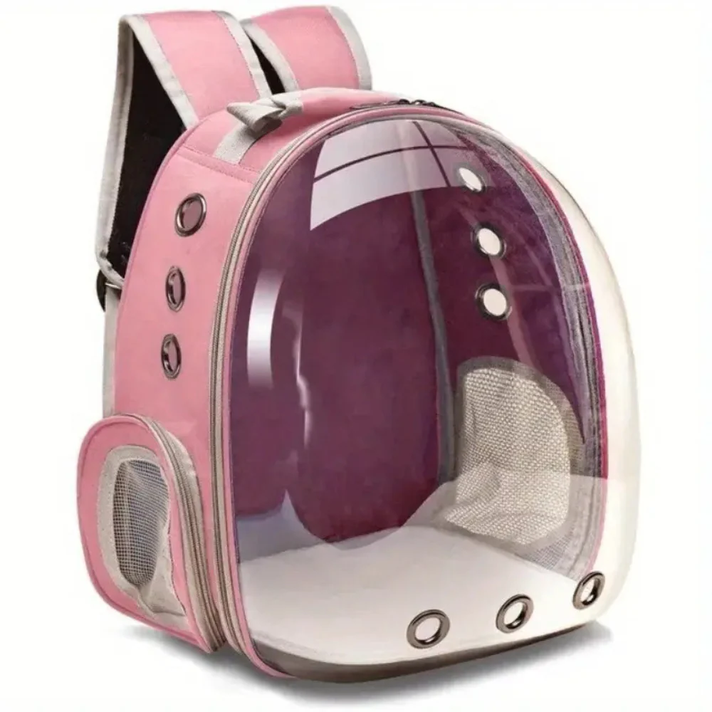 Sac à dos respirant pour chat – Fenêtre transparente et confort de transport - Image 9