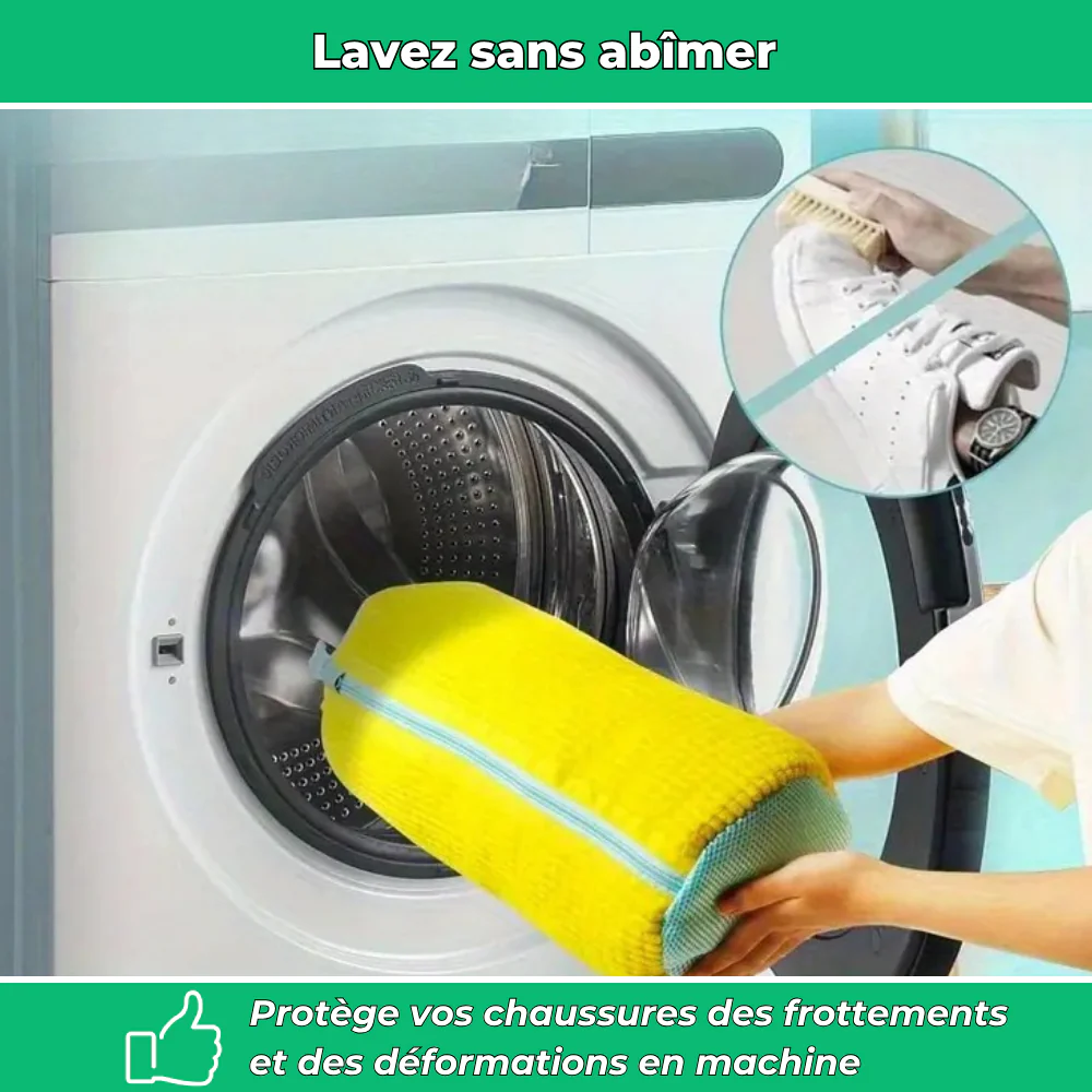 Sac de lavage protecteur pour chaussures - Image 3