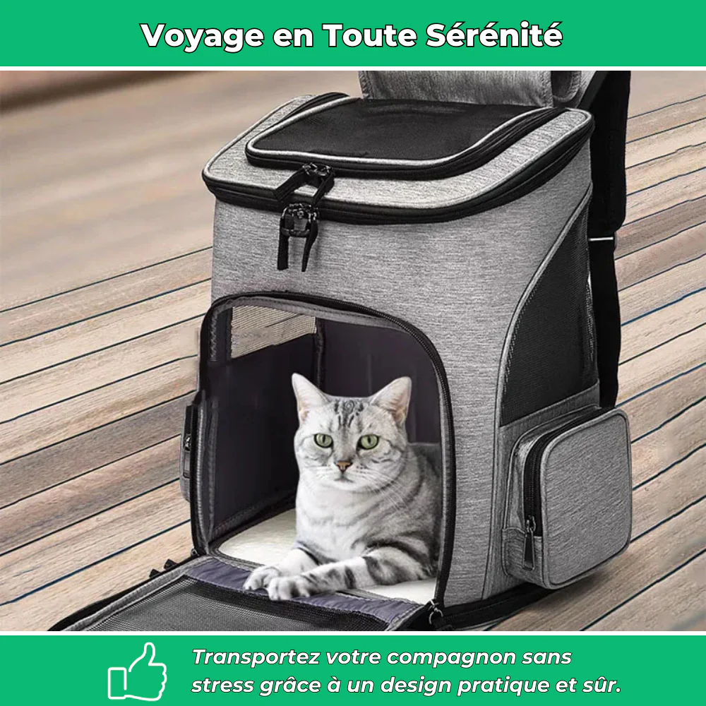 Sac de Transport Pliable Respirant pour Animaux – Chiens & Chats, Portable et Confortable - Image 4