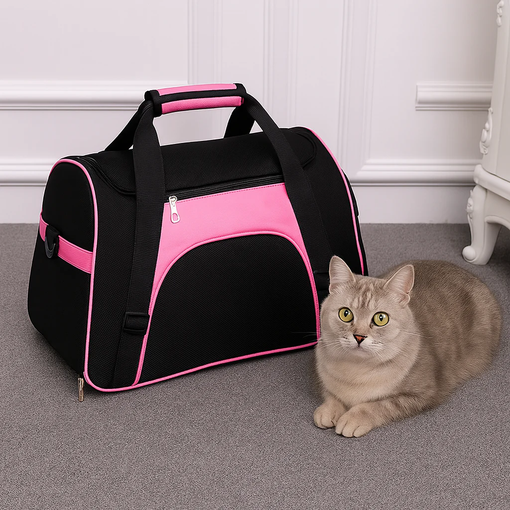 Sac de transport pliable pour chat et petit animal – Portable et facile à ranger - Image 14