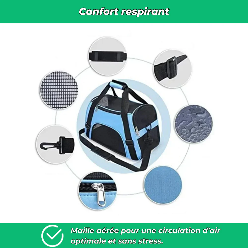 Sac de transport pliable pour chat et petit animal – Portable et facile à ranger - Image 5
