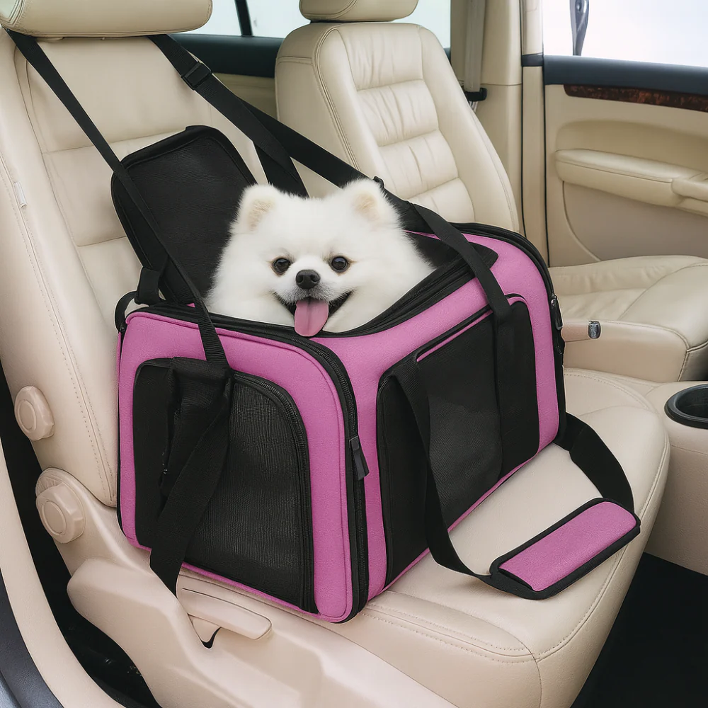 Sac de Transport Pliable Respirant pour Chats – Cage Souple et Légère - Image 8