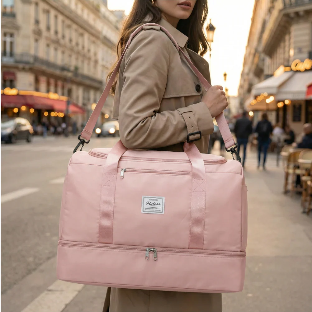 Sac de Voyage Élégant et Organisé | Sac de Voyage Cabine 45x36x20 Compatible Avion Grande Capacité - Image 6