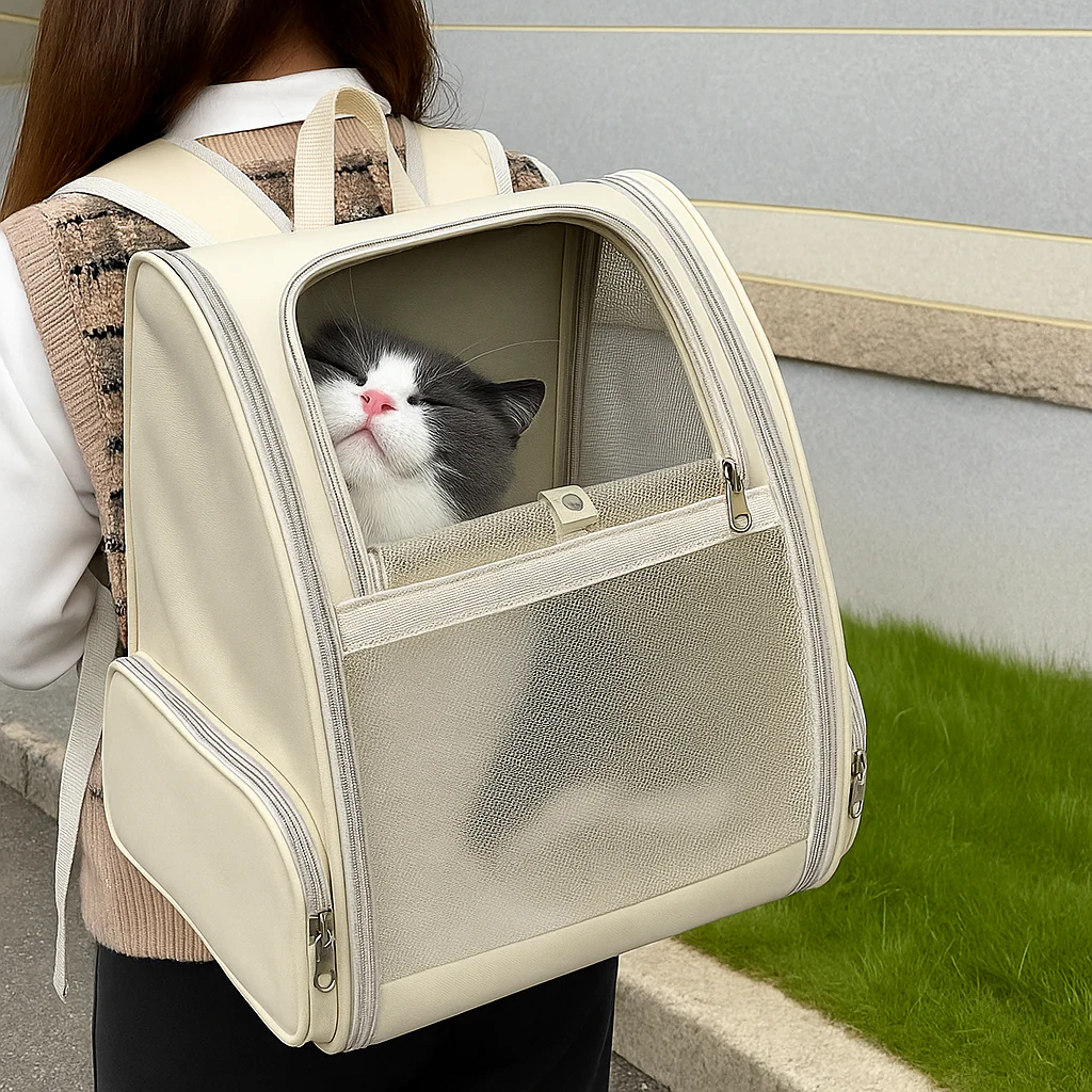 Sac de transport extérieur pour chien et chat – Voyage sécurisé et confortable - Image 13