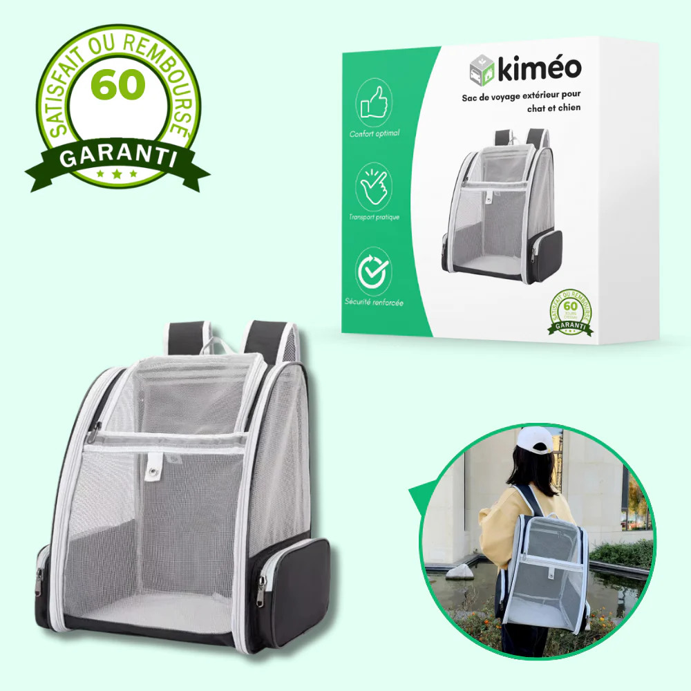 Sac de transport extérieur pour chien et chat – Voyage sécurisé et confortable - Image 2