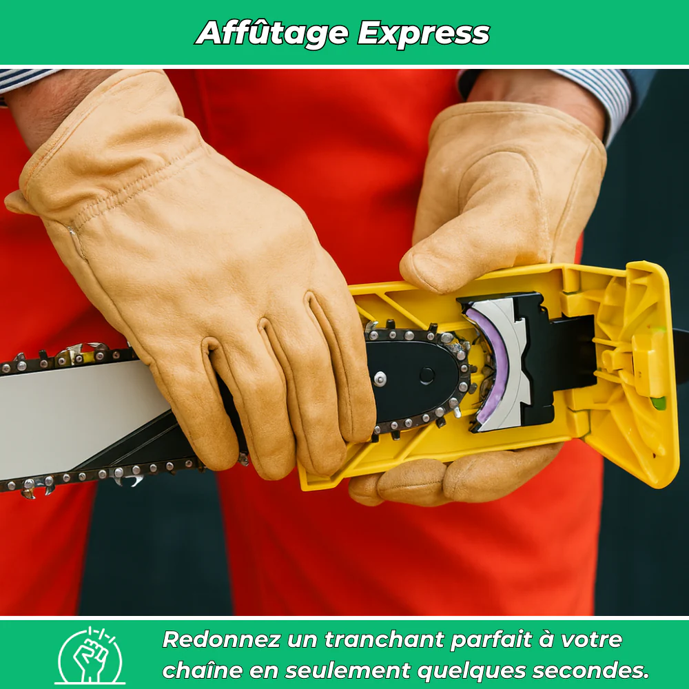 Affût’PRO Affûteur de Tronçonneuse Ultra-Rapide – Précision Instantanée pour Coupe Efficace - Image 3
