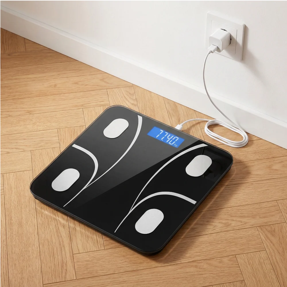 SmartBody Pèse-Personne Connecté Intelligent | Balance Analyse Corporelle Complète IMC Masse Grasse Écran LCD - Image 4