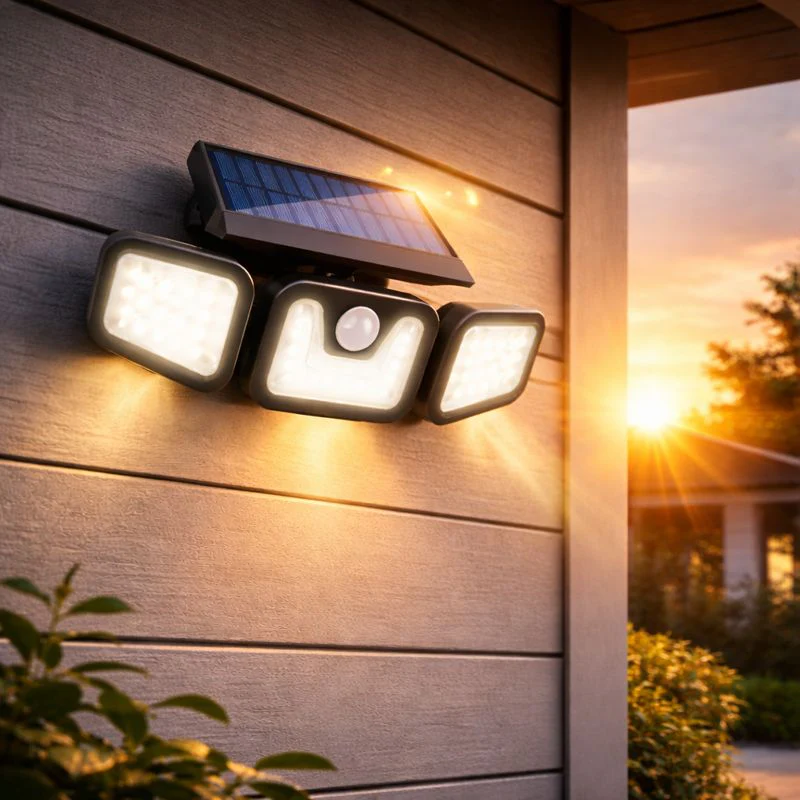Solar'400 | Lampe de sécurité solaire Extérieur | Détecteur de Mouvement | Autonomie 12h - Image 3