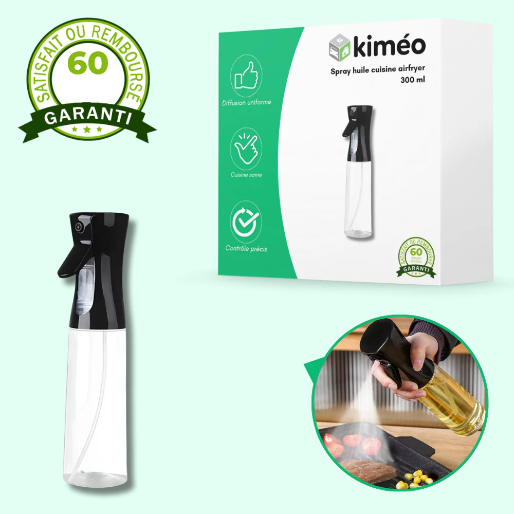 Spray huile cuisine 300 ml pour airfryer – Accessoire friteuse sans huile - Image 2