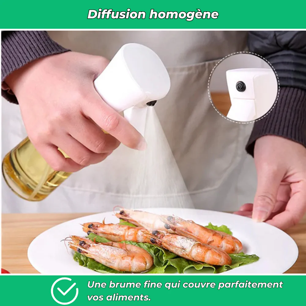 Spray huile cuisine 300 ml pour airfryer – Accessoire friteuse sans huile - Image 3