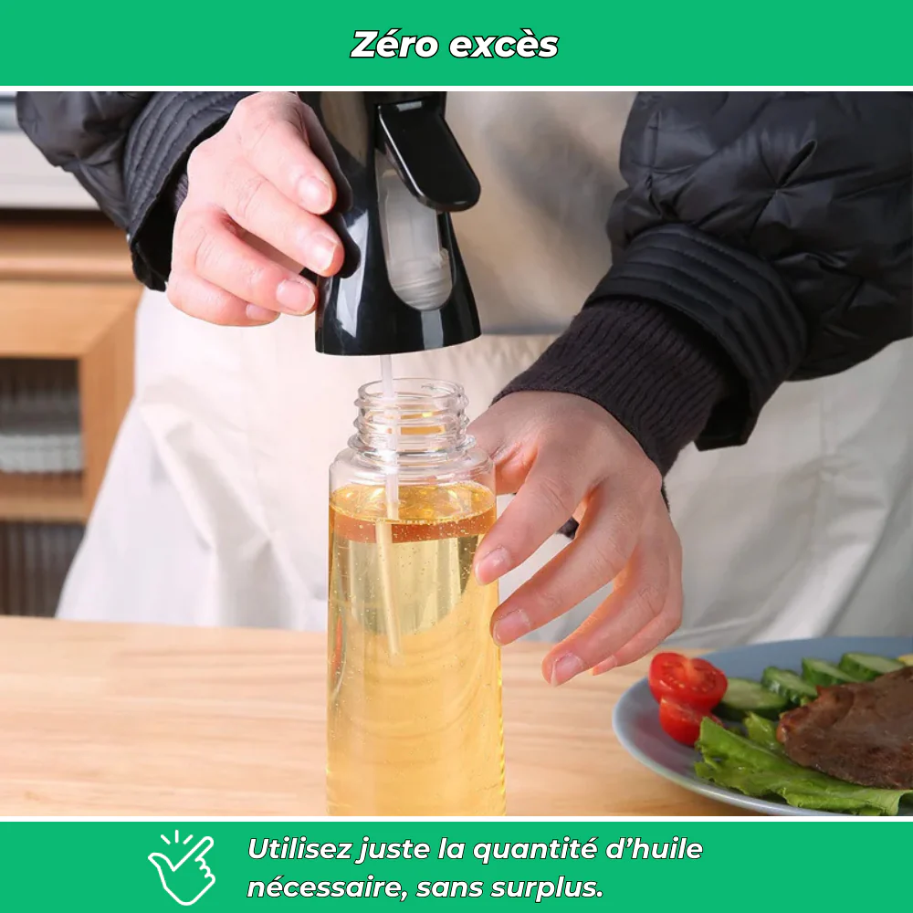 Spray huile cuisine 300 ml pour airfryer – Accessoire friteuse sans huile - Image 4