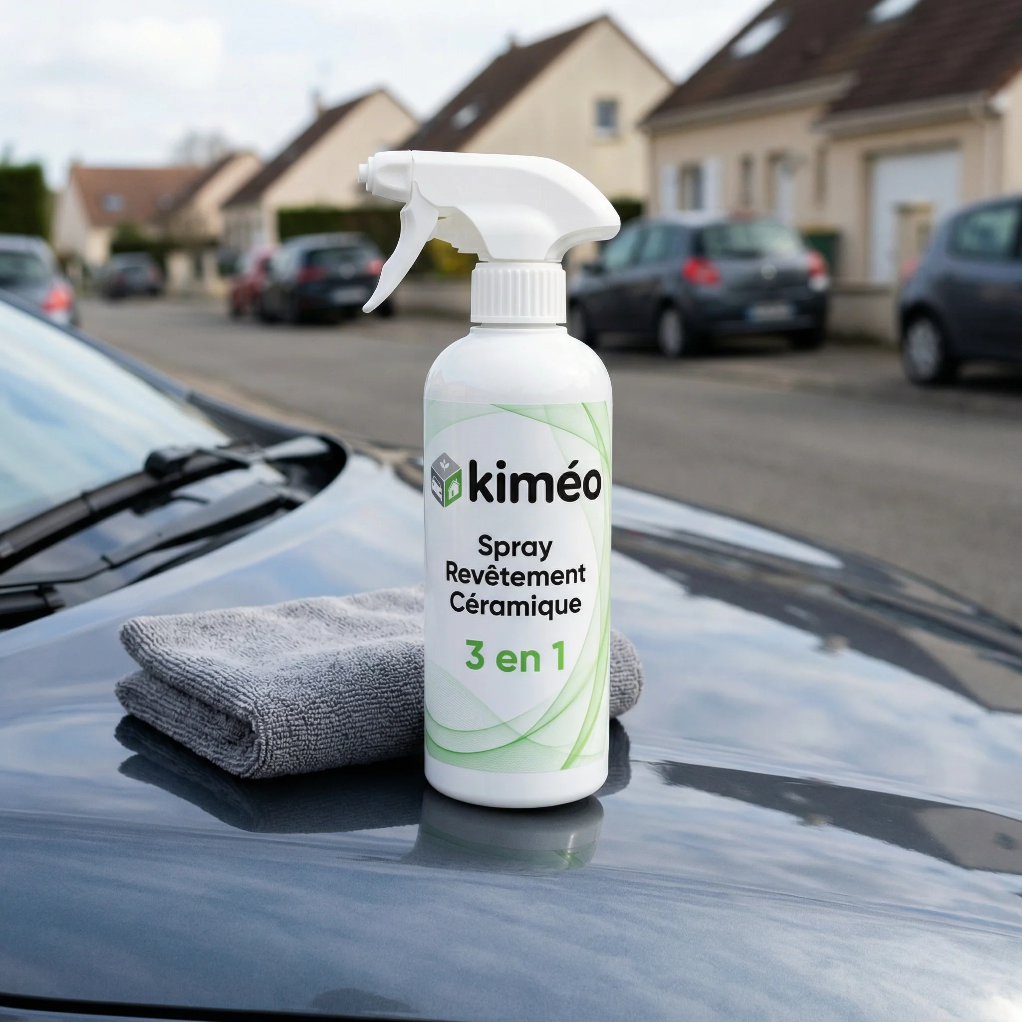 Spray Réparation de Rayures pour Voiture | Protection Céramique Auto Hydrophobe Brillance Longue Durée