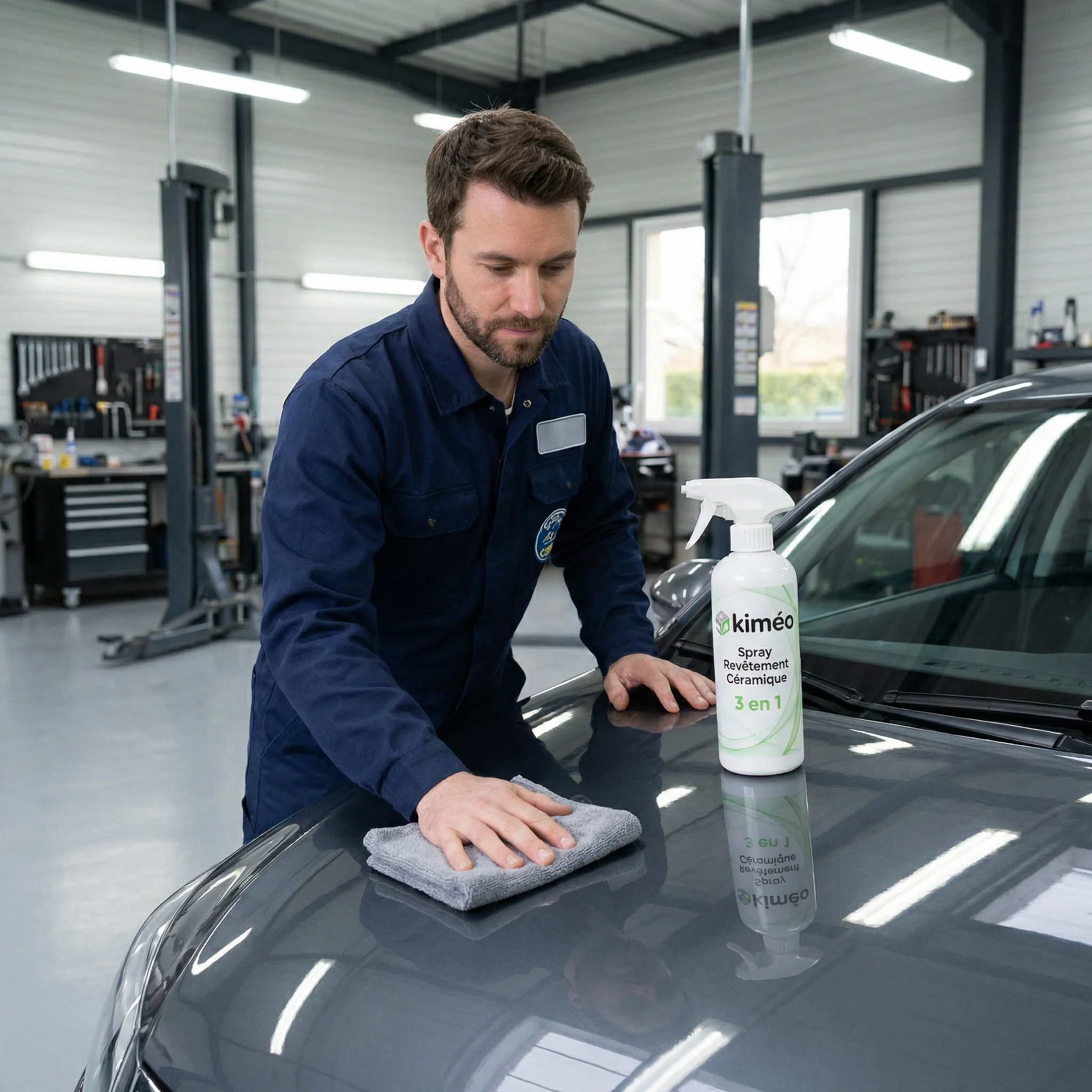 Spray Réparation de Rayures pour Voiture | Protection Céramique Auto Hydrophobe Brillance Longue Durée - Image 2