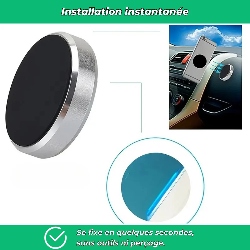 Support magnétique universel pour téléphone - Image 4