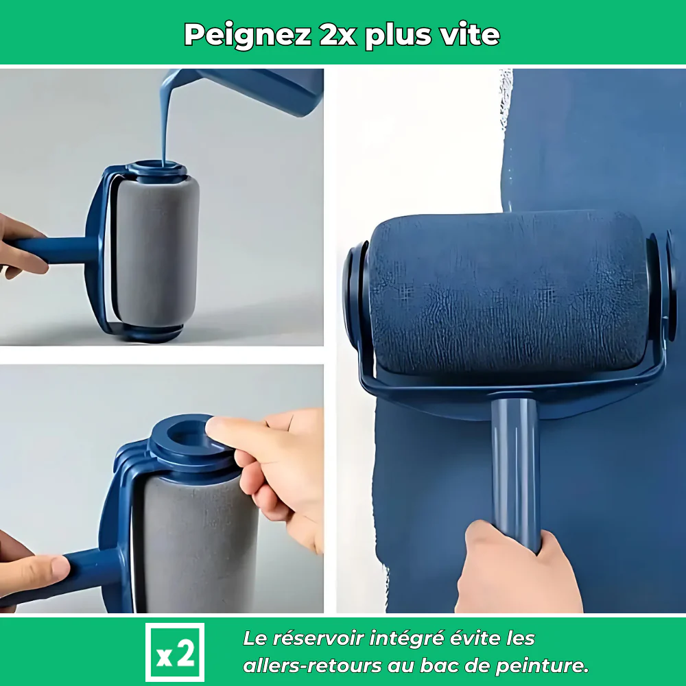 SwiftRoll - Rouleau de peinture tout-en-un avec réservoir - Image 4