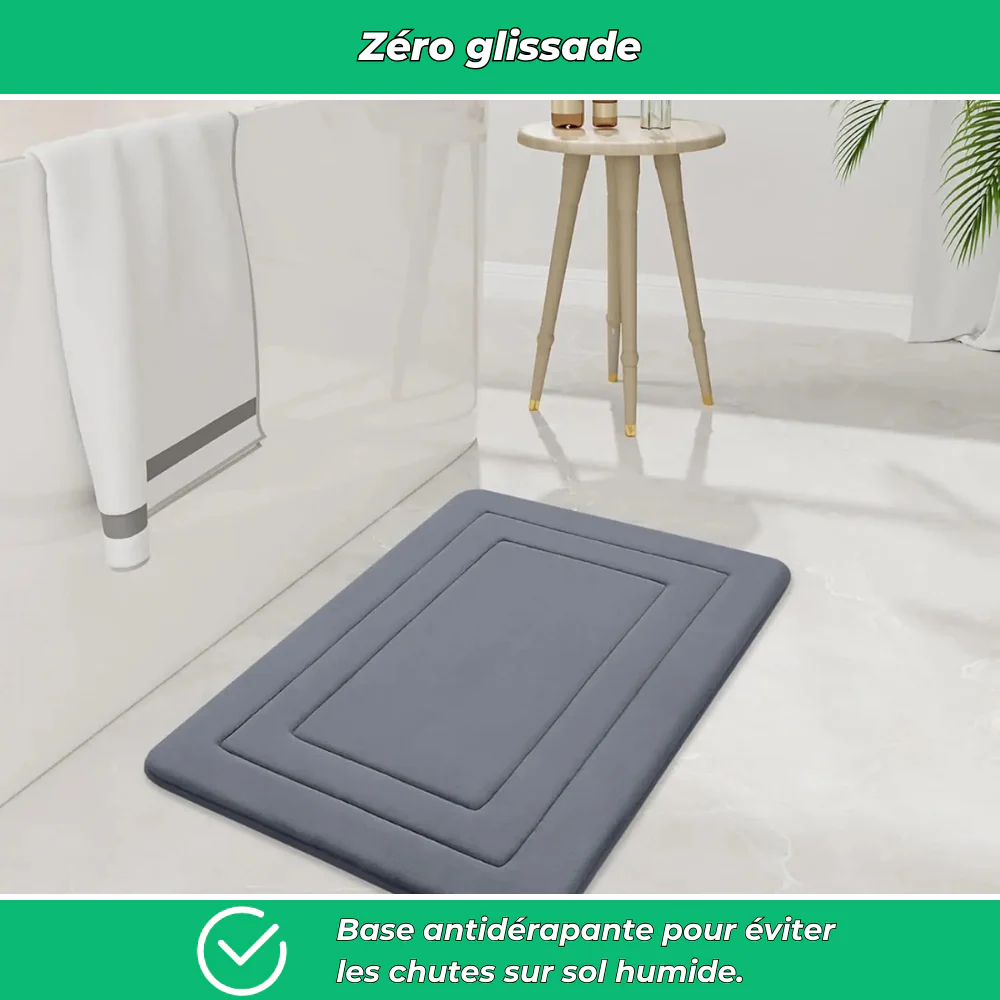 Tapis de bain antidérapant à séchage rapide - Image 4