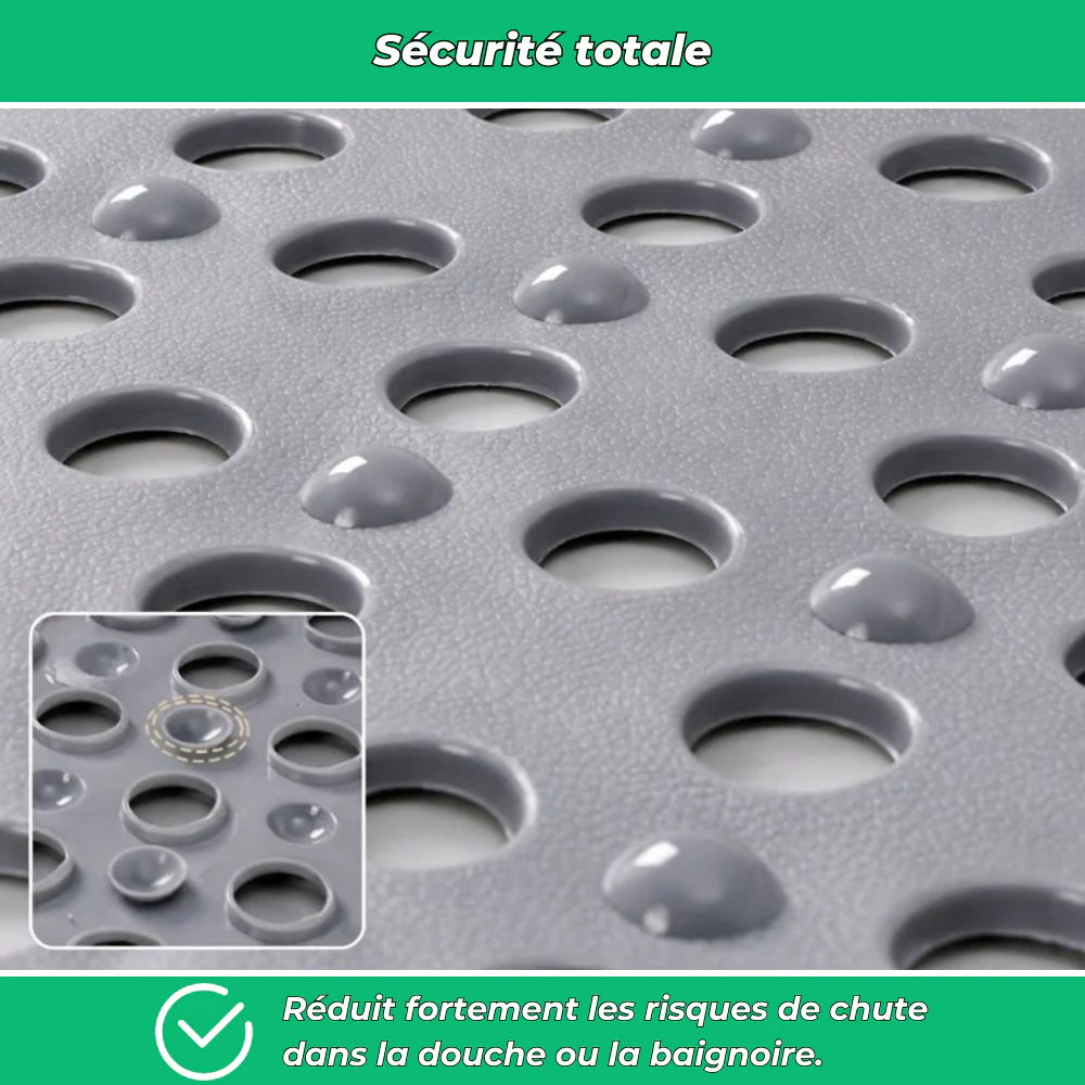 Grip'Plus | Tapis de Douche Antidérapant | Tapis de bain Antidérapant - Image 4