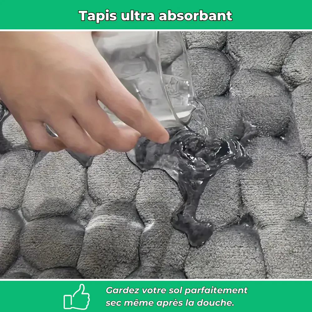 Tapis de salle de bain absorbant & confortable - Image 3