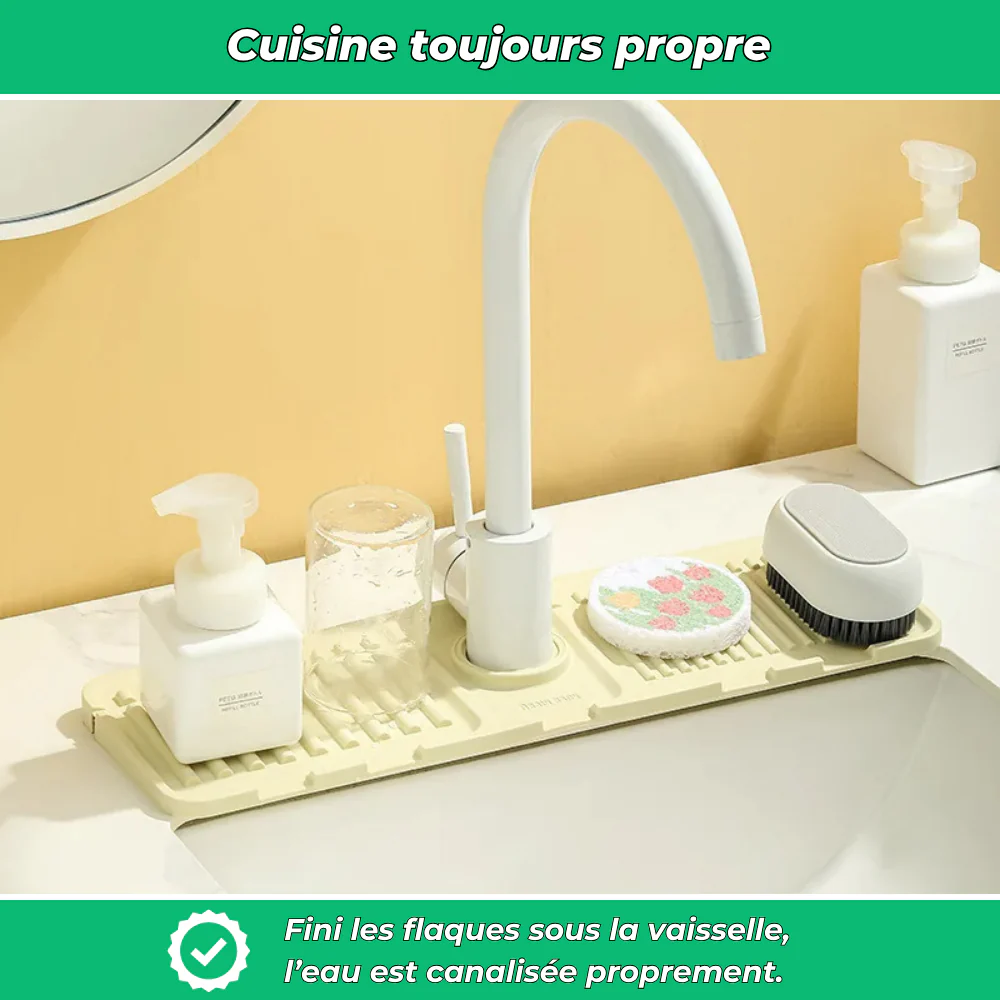 Tapis égouttoir pliable en silicone anti-chaud - Image 5