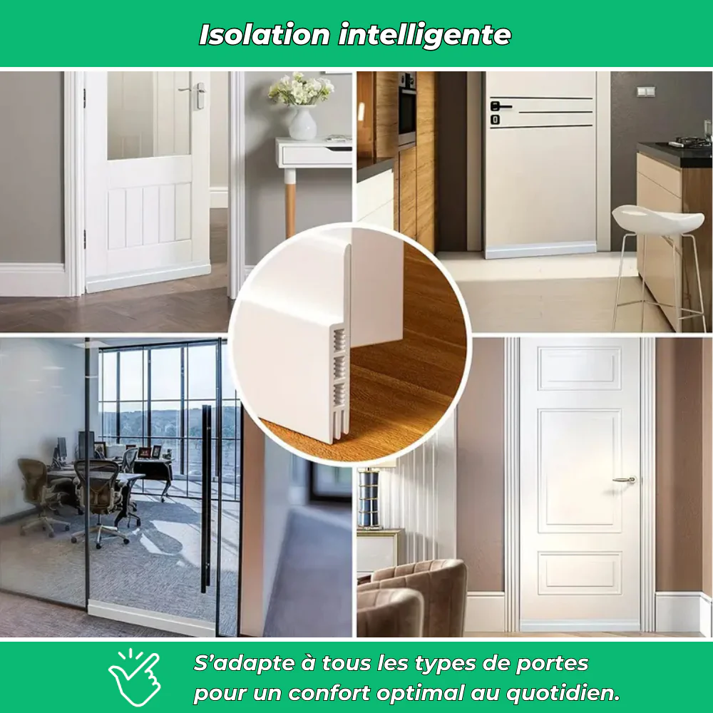Therma'Block | Bas de porte isolant contre le froid, le bruit et les insectes - Image 5