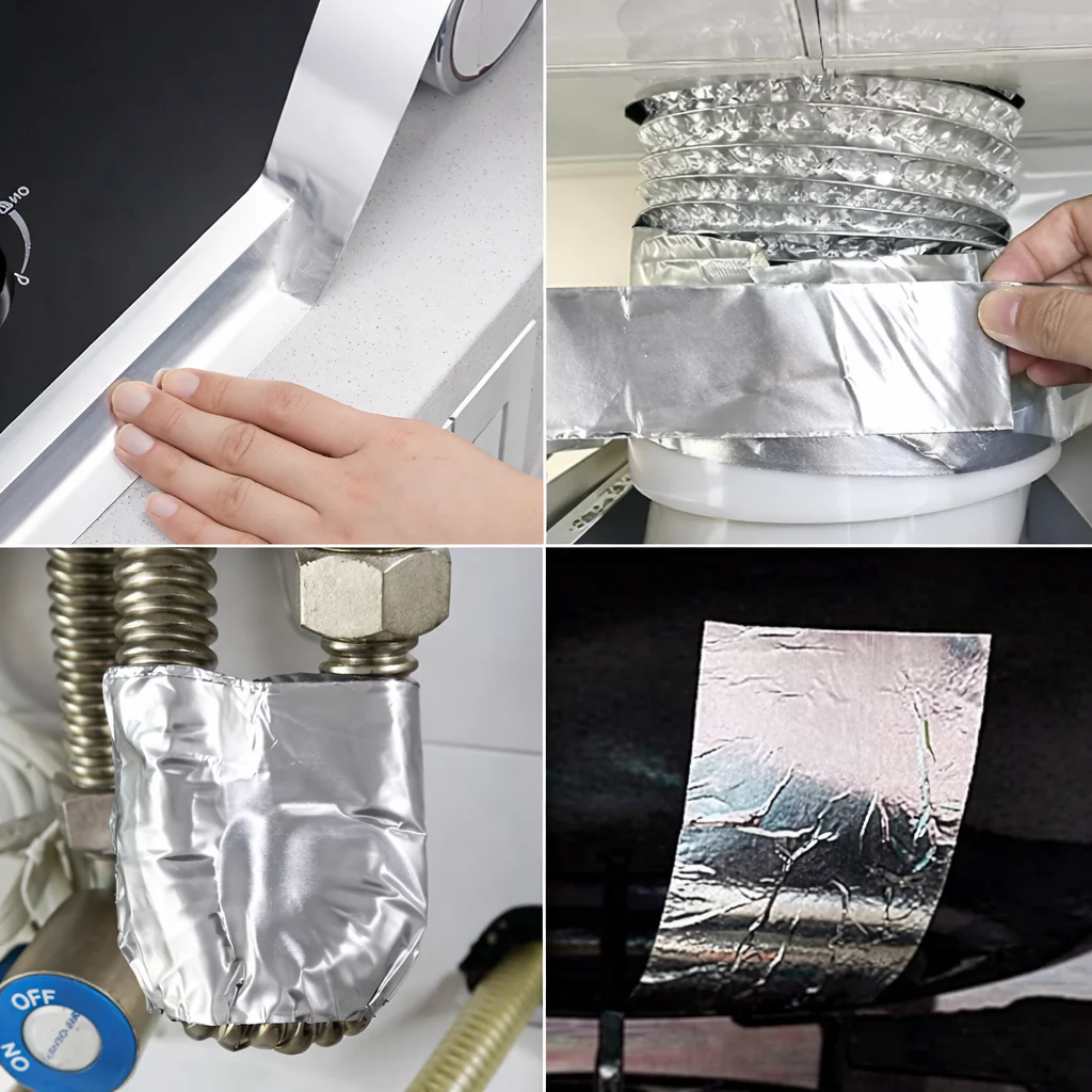 ThermoFix PRO | Ruban adhésif haute température aluminium 10 mètres - Image 3