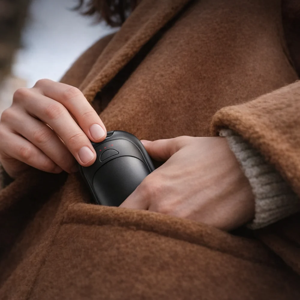 ThermoHand | Chauffe mains rechargeable USB réutilisable | Idéal froid hiver - Image 2