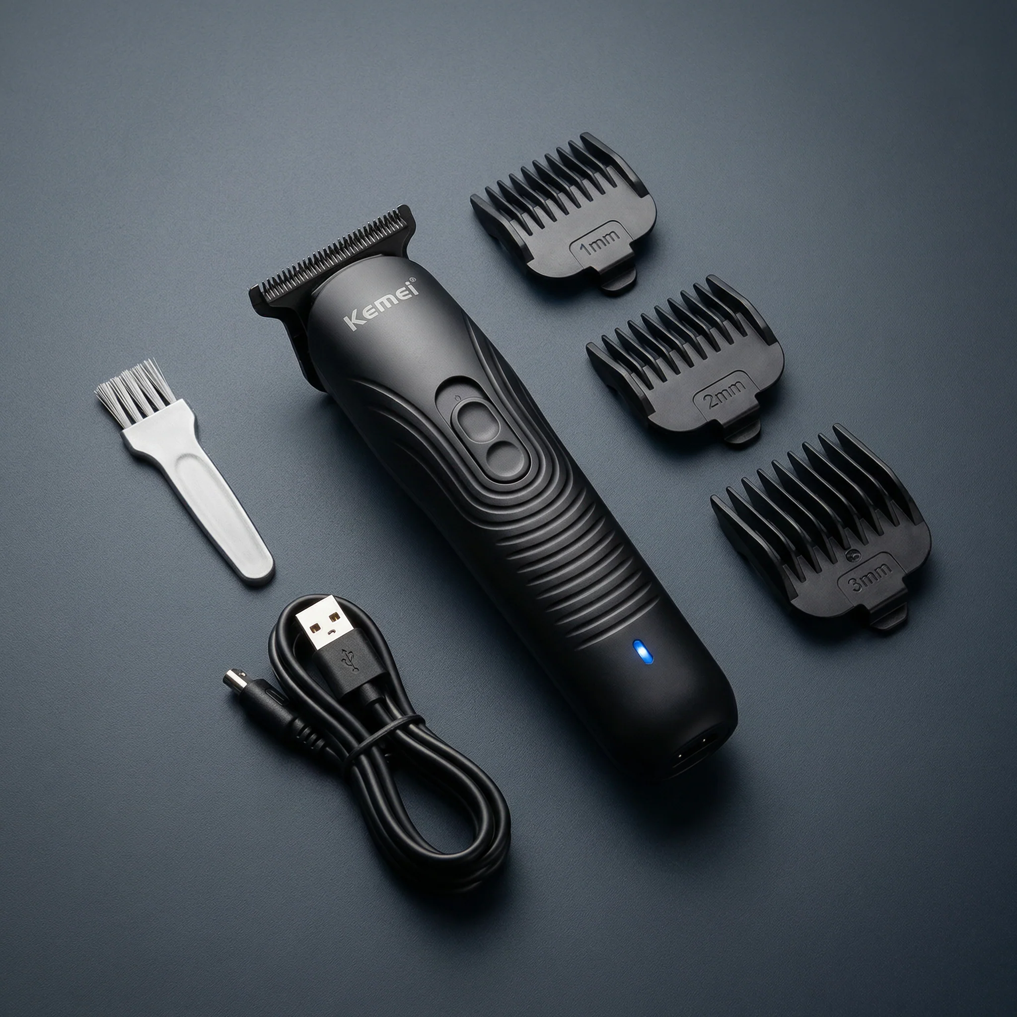 Tondeuse cheveux et barbe professionnelle rechargeable sans fil tondeuse de barbier précision - Image 2