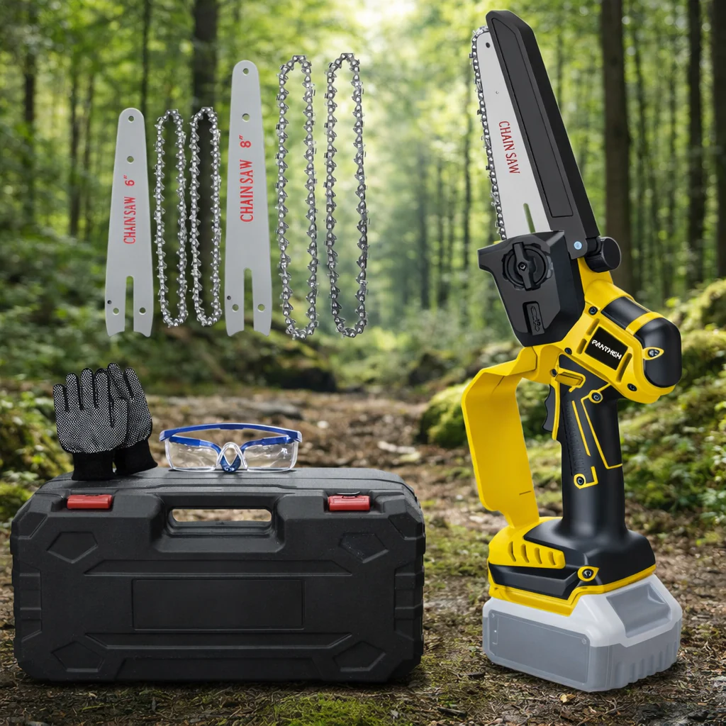 V100 PRO | Tronçonneuse Électrique Sans Fil | Coupe Rapide & Précise - Image 2