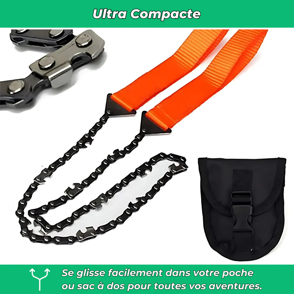 Tronçonneuse Manuelle Compacte – Coupe Rapide et Sans Effort pour Jardinage et Élagage - Image 4