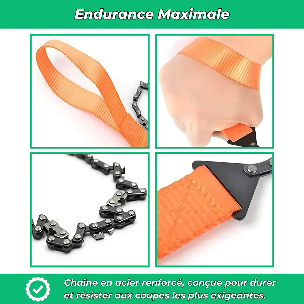 Tronçonneuse Manuelle Compacte – Coupe Rapide et Sans Effort pour Jardinage et Élagage - Image 5