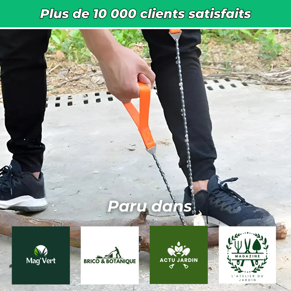 Tronçonneuse Manuelle Compacte – Coupe Rapide et Sans Effort pour Jardinage et Élagage - Image 6