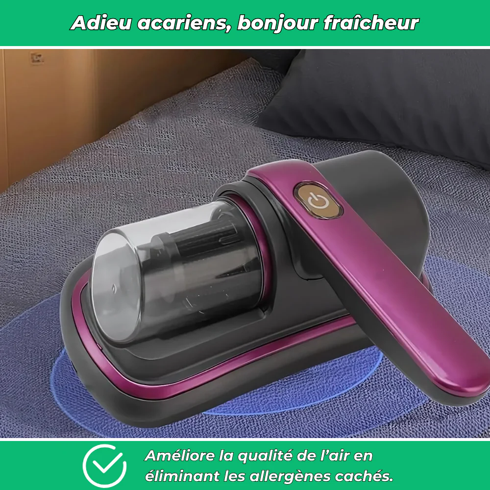 V20 PRO | Aspirateur anti-acariens avec chauffage UV 65℃ | Élimine 99% des Allergènes - Image 5