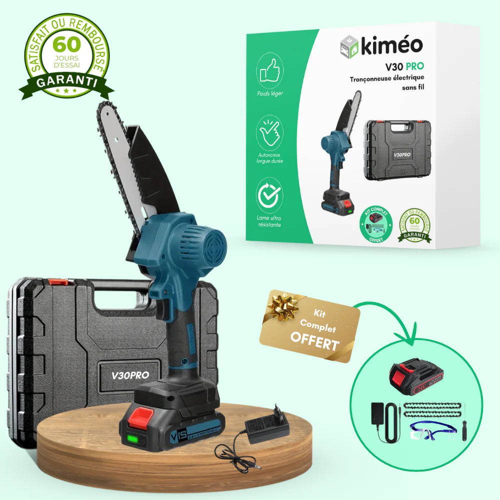 V30 PRO | Tronconneuse électrique portable | Coupe rapide et précise - Image 3