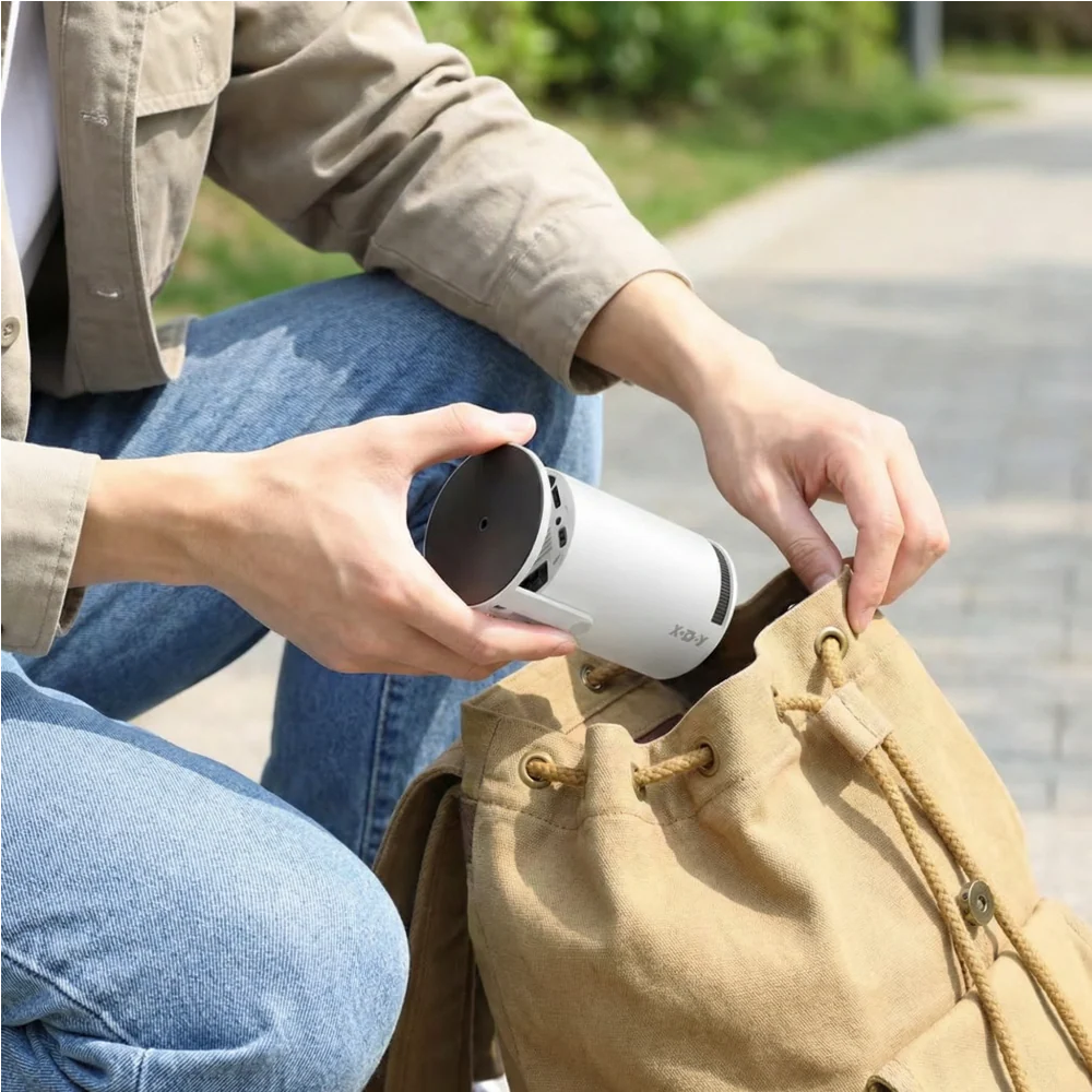 VéoPro | Projecteur Cinéma Portable 4K WiFi Double Bande Android – Mini Vidéoprojecteur HD Home Cinéma 180° - Image 4