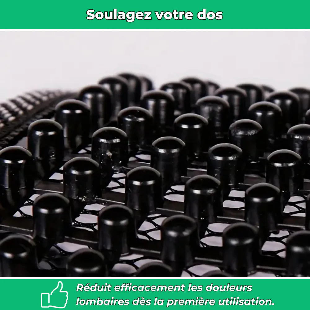 ZenBack – Coussin de soutien lombaire avec effet massage - Image 3