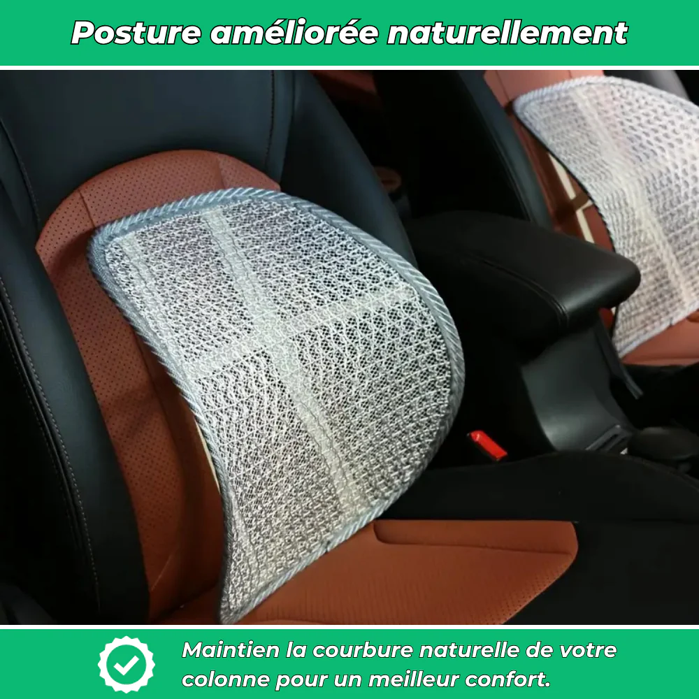 ZenBack – Coussin de soutien lombaire avec effet massage - Image 5